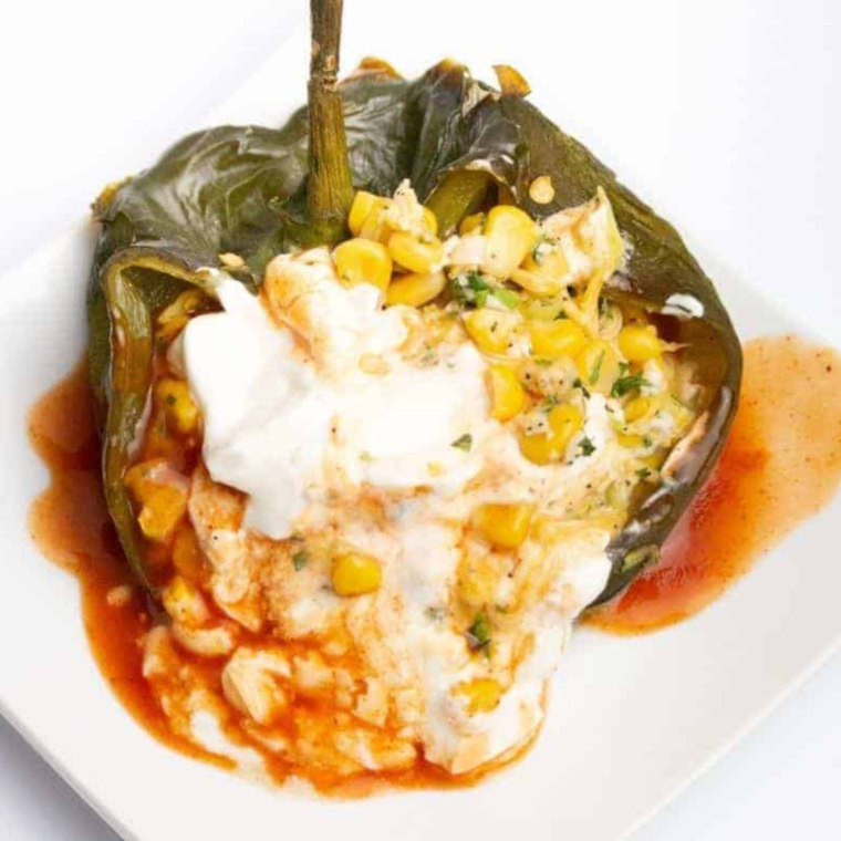 Air Fryer Chile Relleno