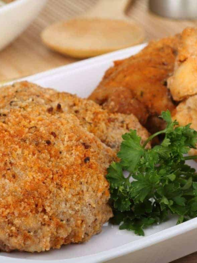 Honey Mustard Chicken in the Air Fryer Fork To Spoon