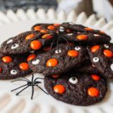 Air Fryer Dark Halloween Cookies