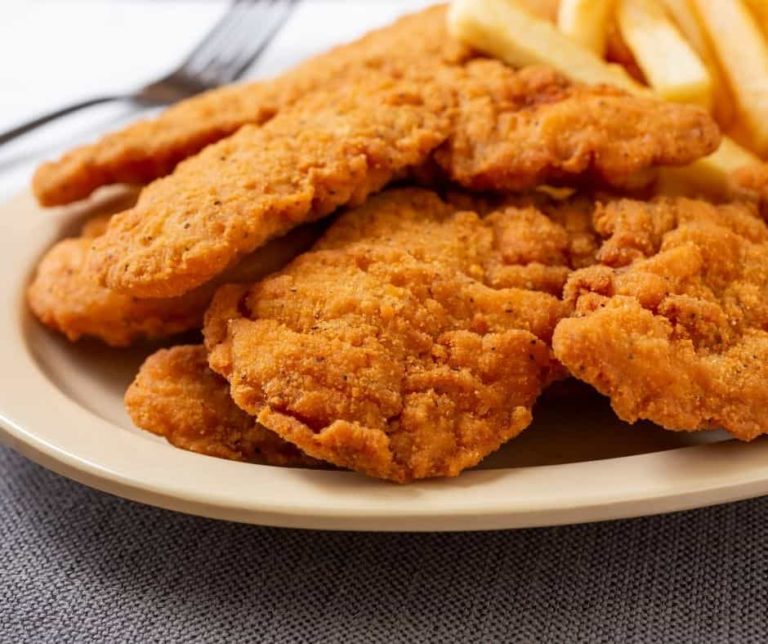 Air Fryer Frozen Chicken Tenders or Strips (Breaded) Fork To Spoon