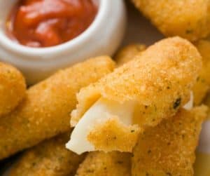 Air Fryer Frozen Mozzarella Cheese Sticks - Fork To Spoon