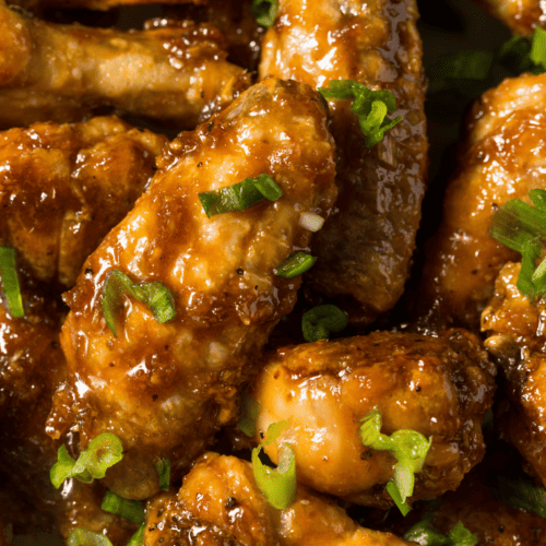 Air Fryer Garlic Parmesan Chicken Wings - Fork To Spoon