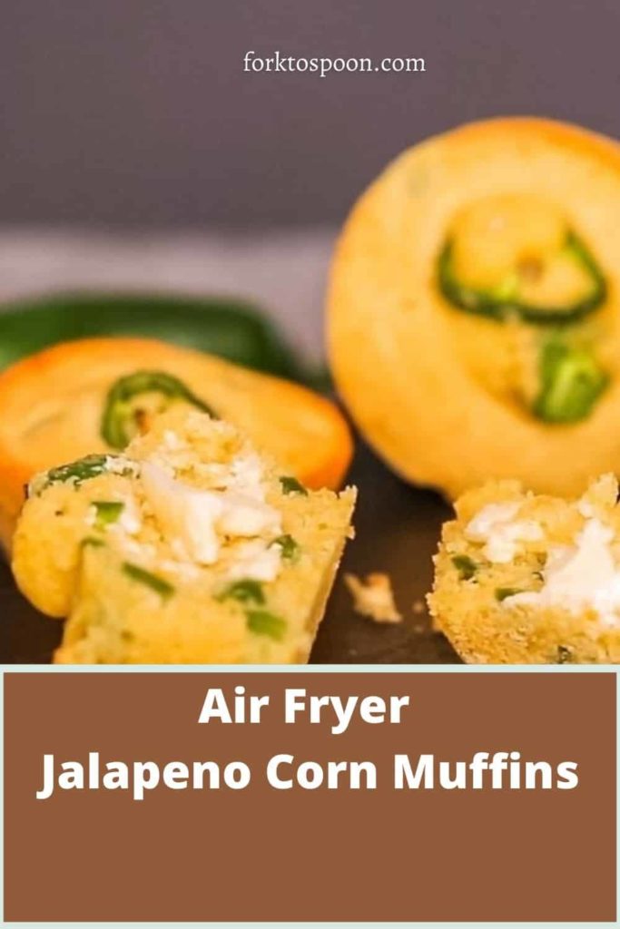 Air Fryer Jalapeno Corn Muffins