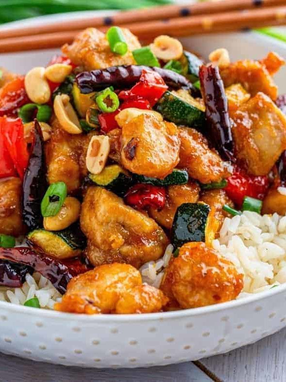 Trader Joe’s Kung Pao Tempura Cauliflower (Air Fryer Recipe) Fork To