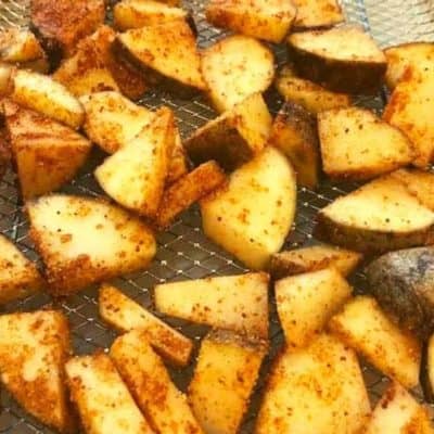 Air Fryer Maple BBQ Potatoes