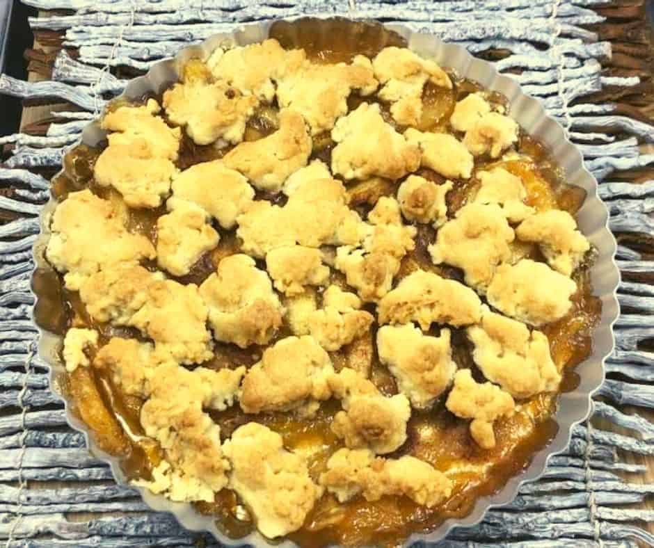 Air Fryer Old Fashioned Apple Crisp