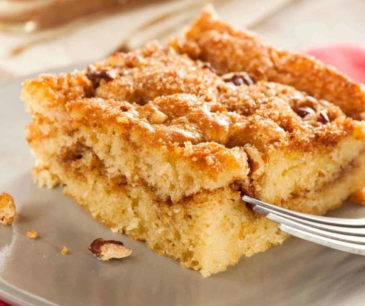 Air Fryer Old Fashioned Coffee Cake - Fork To Spoon