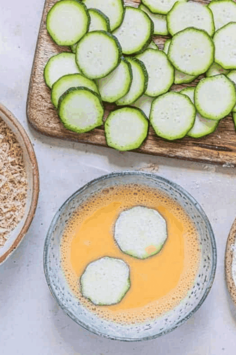 Create the dipping bowls.
