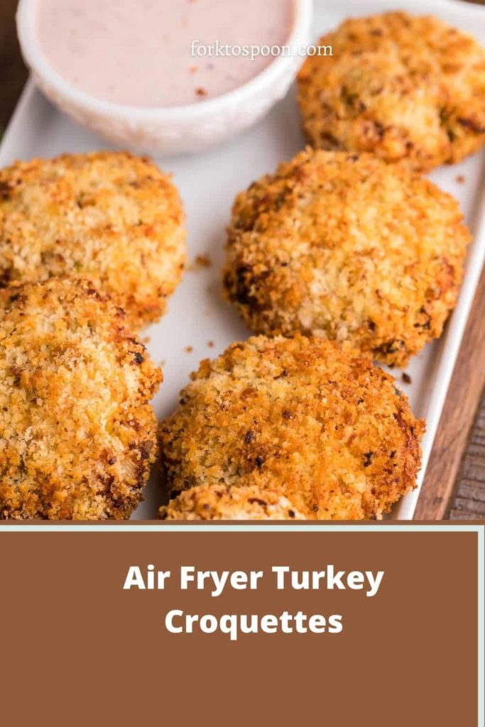 Air Fryer Turkey Croquettes