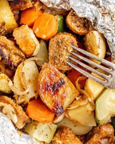 Air Fryer Sausage Foil Packets