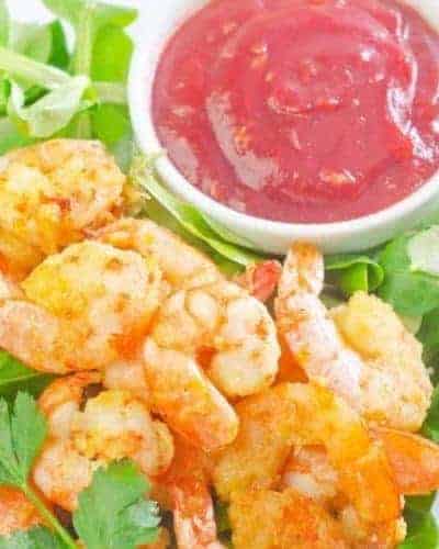 Air Fryer Sweet and Sour Shrimp