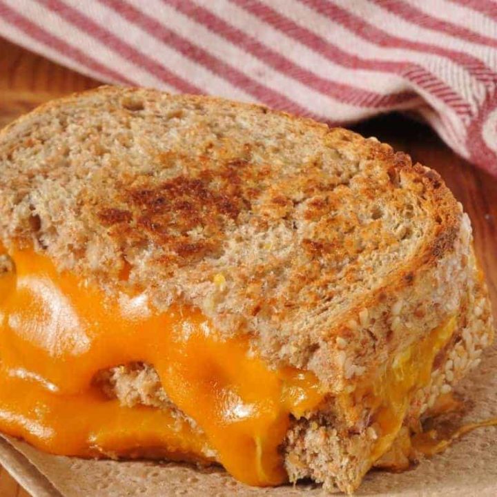 Air Fryer Texas Toast Grilled Cheese Fork To Spoon