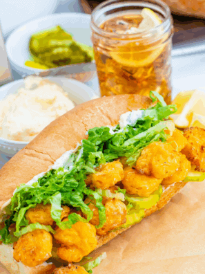 Arthur Treacher's Po Boy Sandwich