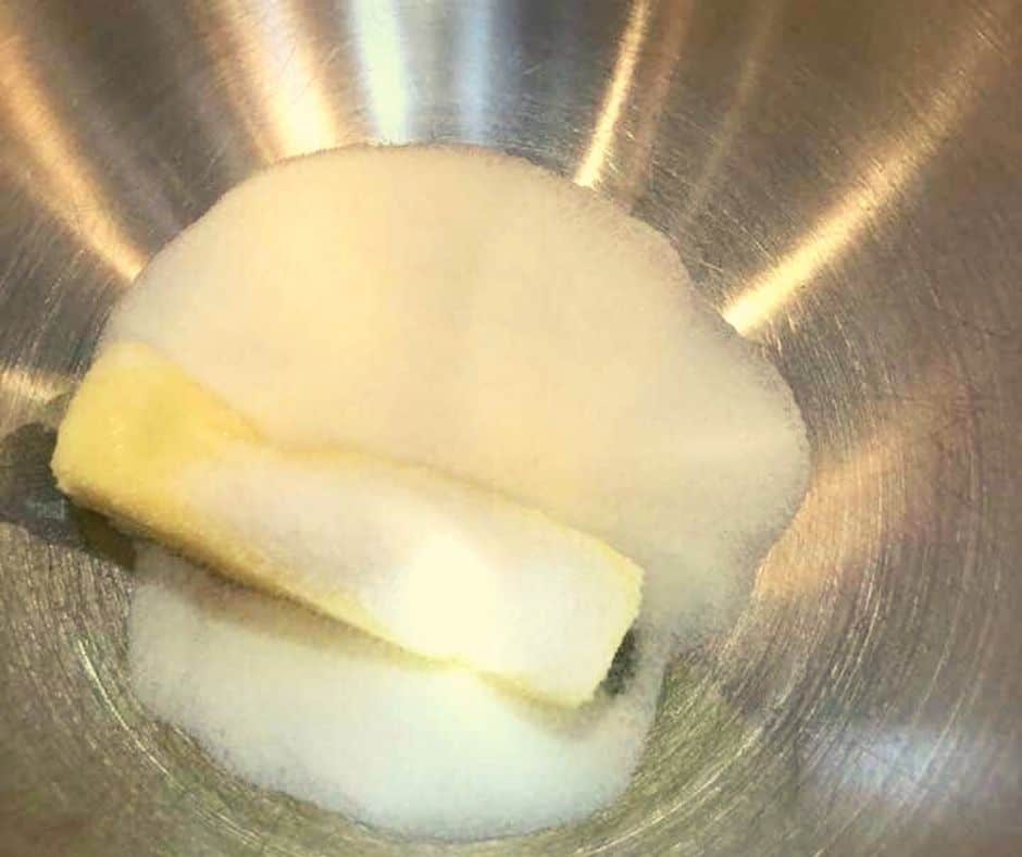 Cream Butter and Sugar in Bowl