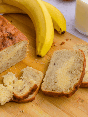 Easy Air Fryer Banana Cake