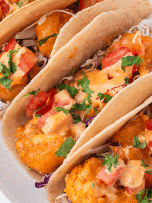 Easy Air Fryer Shrimp Taco With Frozen Shrimp