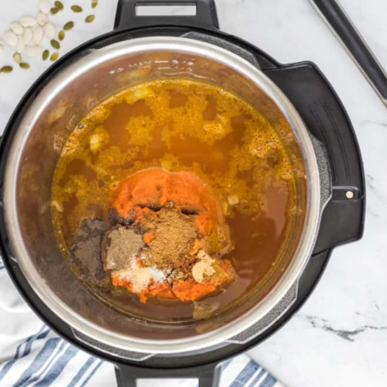 Add ingredients into the Instant Pot.