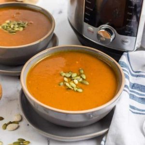 Instant Pot Curried Pumpkin Soup