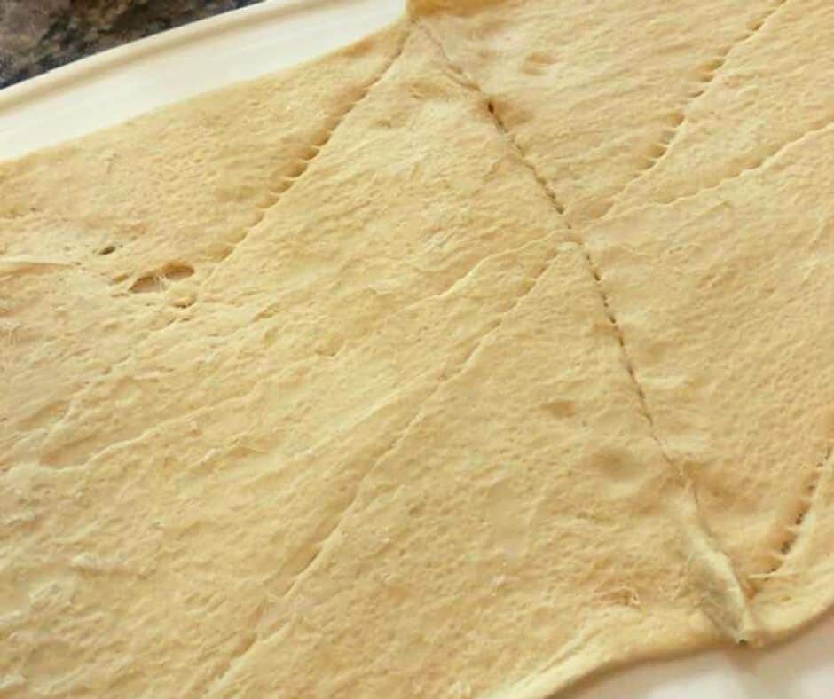 Lay Crescent Dough Out