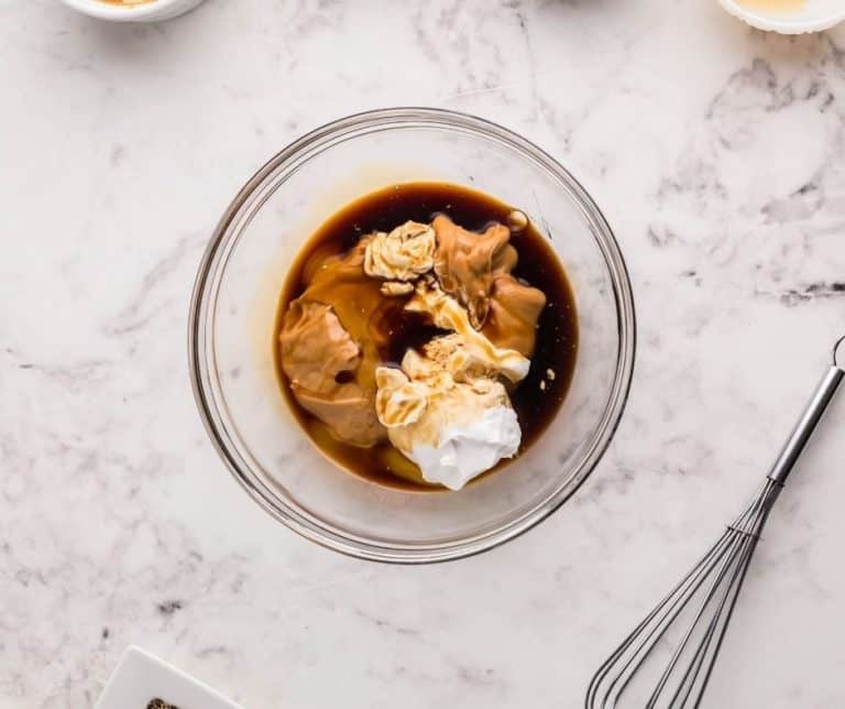 Air Fryer Peanut Butter Chicken Legs with Spicy Jelly Aioli Fork To Spoon