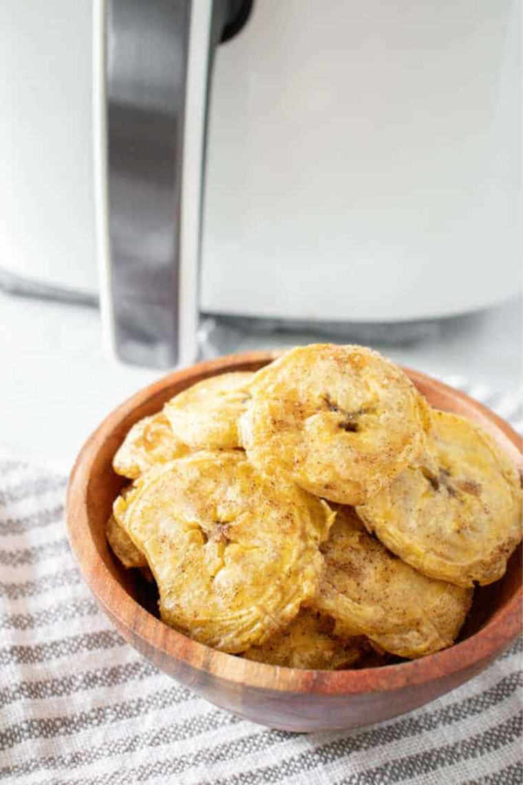 air fryer plantain chips