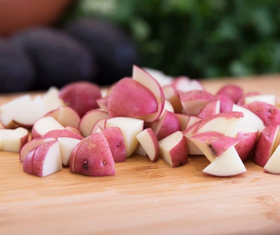 Diced Red Potatoes