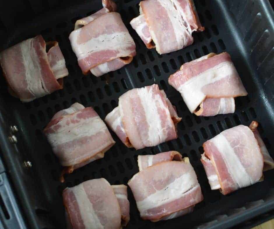 Air Fryer Bacon Wrapped Oreos