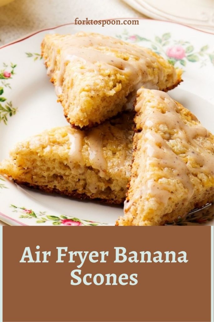 Air Fryer Banana Scones
