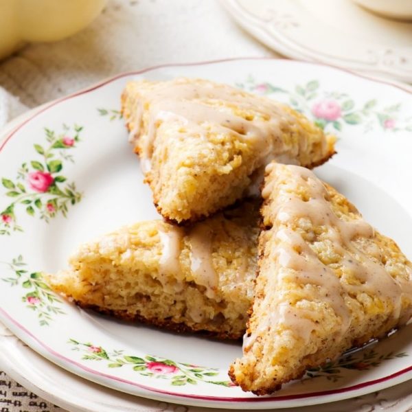 Air Fryer Banana Scones - Fork To Spoon