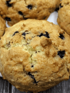 Air Fryer Blueberry Cookies