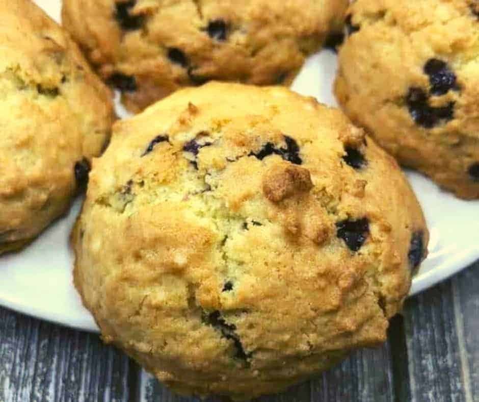 Air Fryer Blueberry Cookies