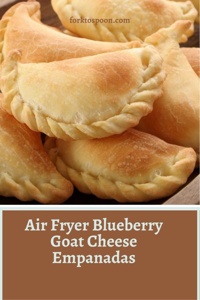 Air Fryer Blueberry Goat Cheese Empanadas