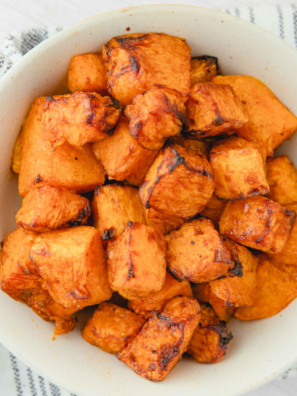 Air Fryer Butternut Squash with Sage and Thyme