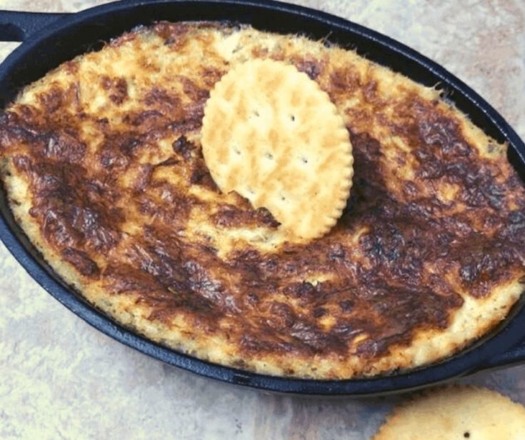 Air Fryer Cheesy Hot Crab Dip