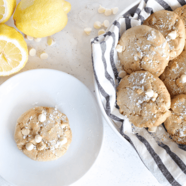 Air Fryer Copycat Mrs. Fields White Chocolate Chip Cookies