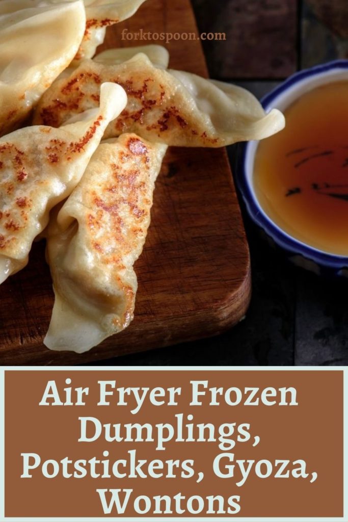 Air Fryer Frozen Dumplings, Potstickers, Gyoza, Wontons