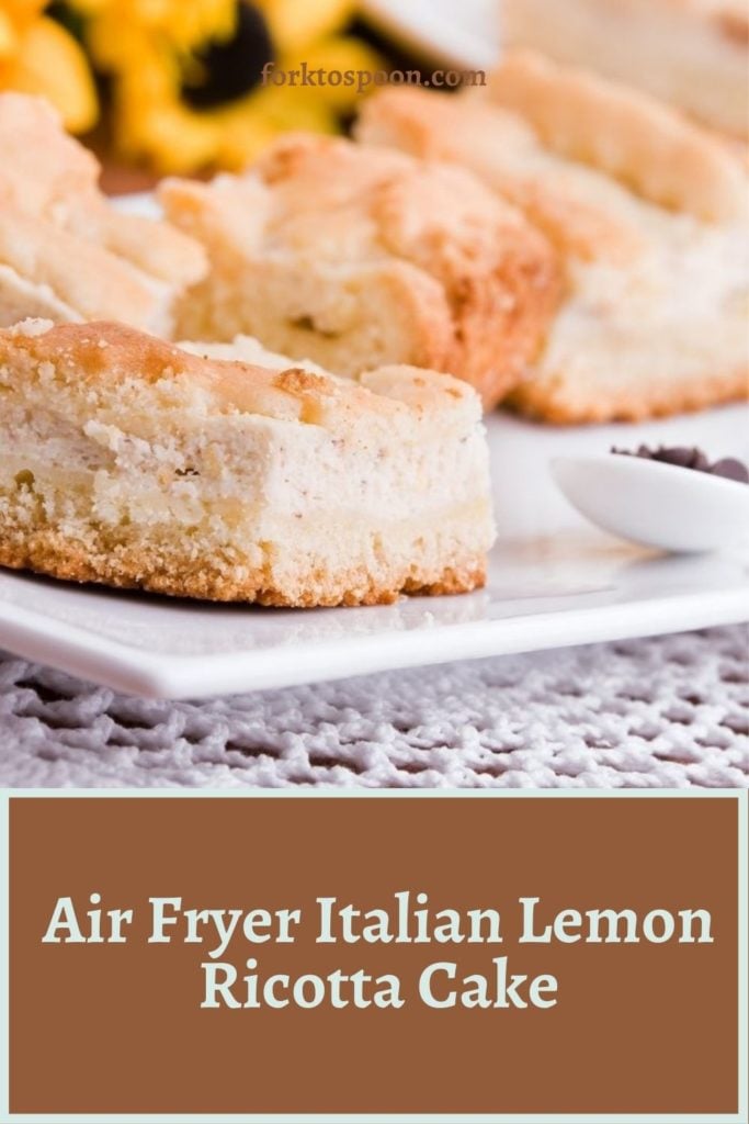 Air-Fryer-Italian-Lemon-Ricotta-Cake 