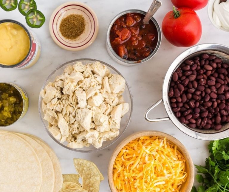 Air Fryer Mexican Chicken Casserole Fork To Spoon