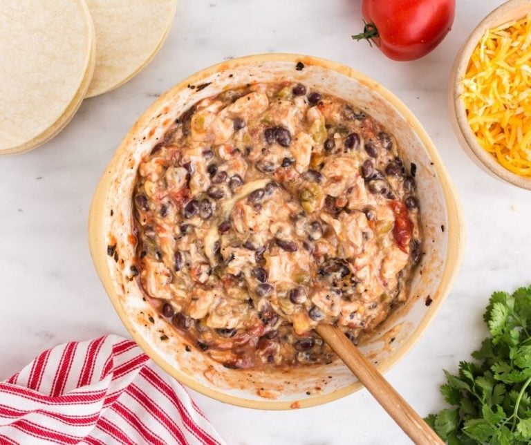 Air Fryer Mexican Chicken Casserole Fork To Spoon