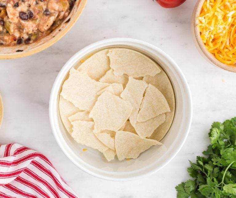 Air Fryer Mexican Chicken Casserole Fork To Spoon