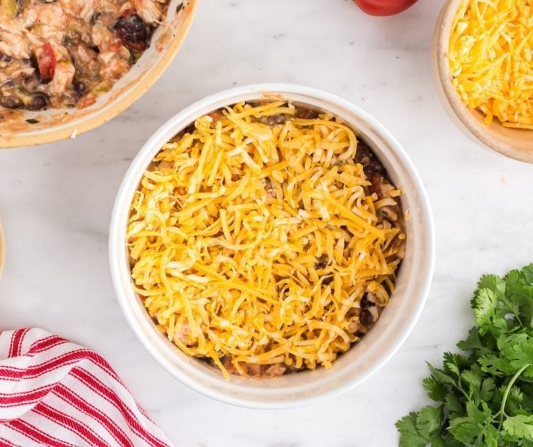 Air Fryer Mexican Chicken Casserole Fork To Spoon