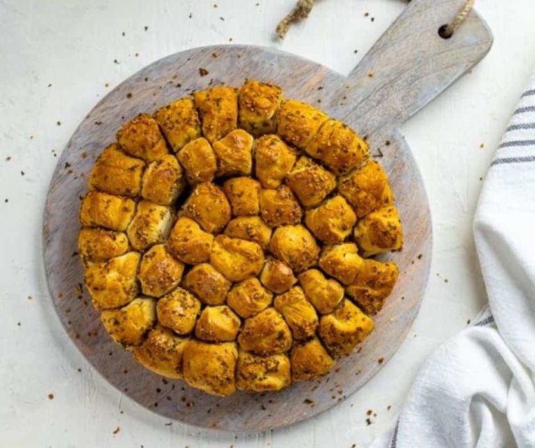 Air Fryer Parmesan and Herb Bubble Bread Fork To Spoon