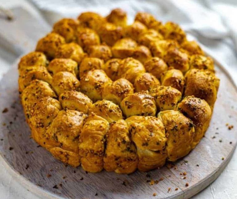 Air Fryer Parmesan and Herb Bubble Bread Fork To Spoon