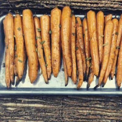 Air Fryer Roasted Carrots