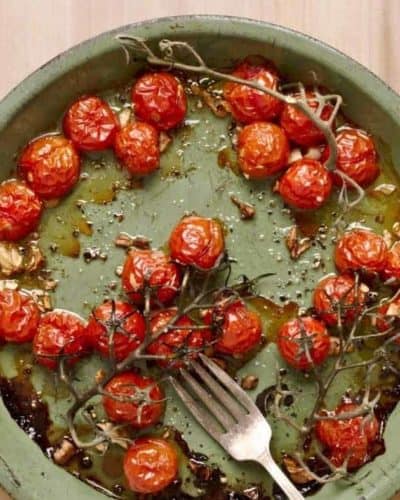 Air Fryer Roasted Cherry Tomatoes
