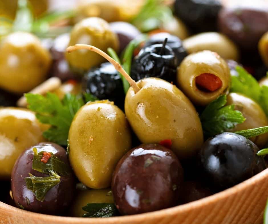 Ingredients Needed For Air Fryer Roasted Olives