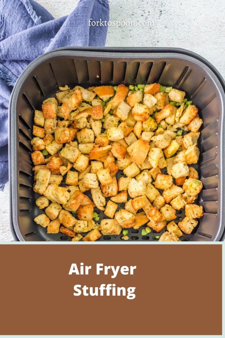 Air Fryer Stuffing Fork To Spoon