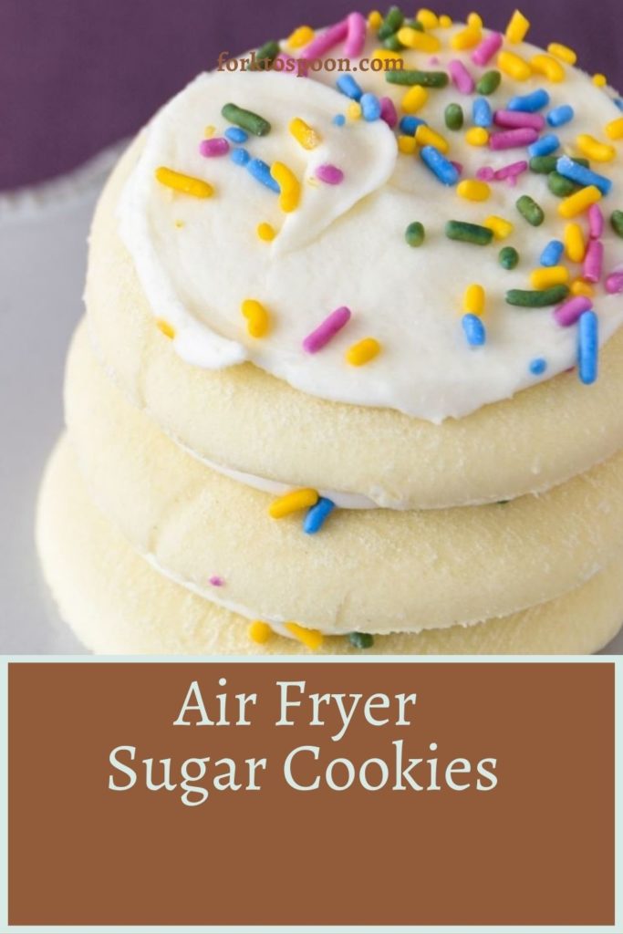 Air Fryer Sugar Cookies