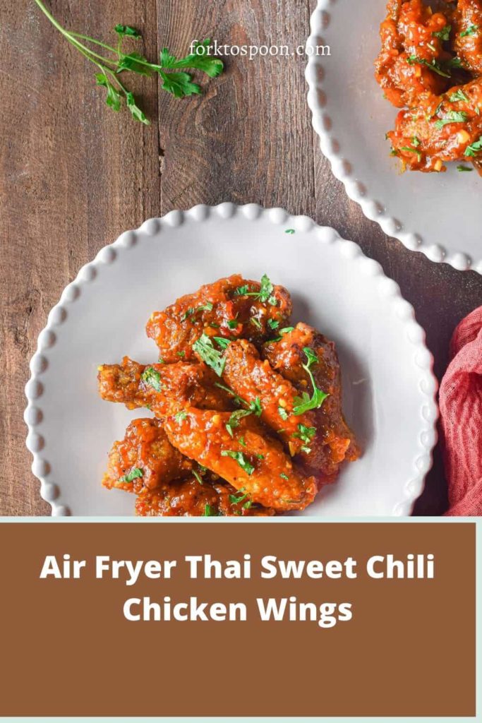 Air Fryer Thai Sweet Chili Chicken Wings