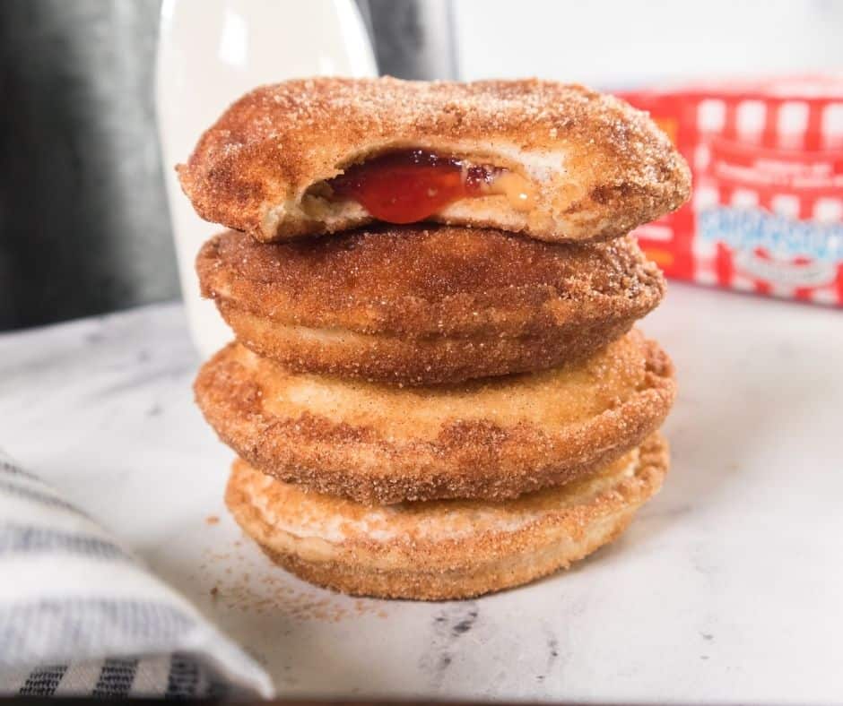 Air Fryer Uncrustable Donuts